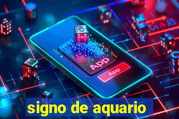 signo de aquario